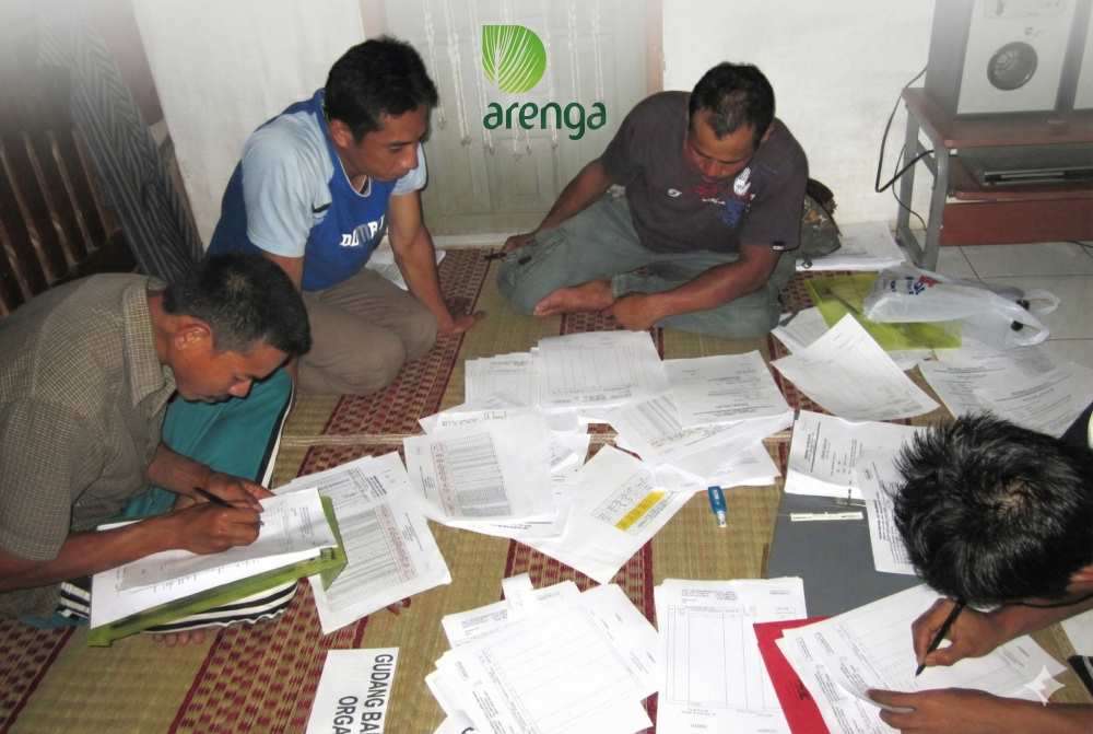 Dokumentasi dalam jalan terjal menuju sertifikasi gula aren organik