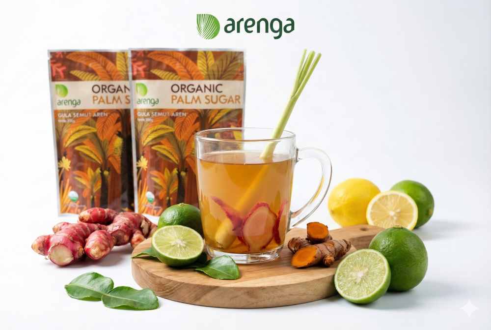 Jahe Merah Gula Aren - Manfaat Kesehatan, Kandungan Nutrisi, dan Resep Autentik