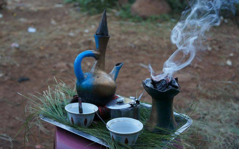Upacara minum kopi tradisional Ethiopia, Jebena Buna