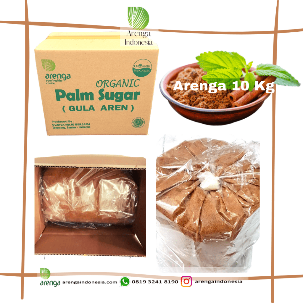 arenga palm sugar kemasan bulk 10kg