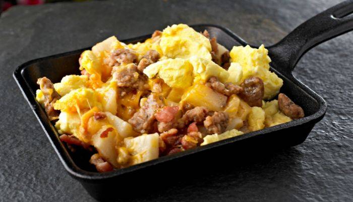 Resep telur urak-arik panggang atau bake scrambled eggs
