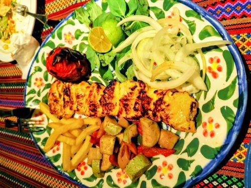 Jujeh Kabab Ayam panggang khas Iran