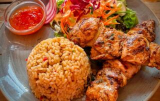 Kebab ayam, sejarah dan budaya