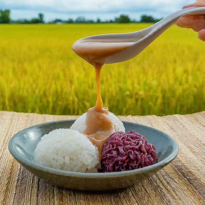 Nasi tuai khas Minangkabau Sumatera Barat