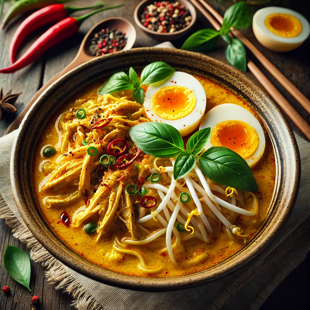 Resep Laksa ayam Jakarta