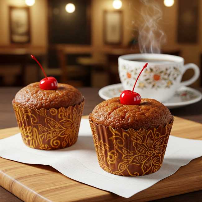 Resep muffin Coffee untuk sarapan