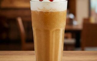 resep simpel caramel frappuccino