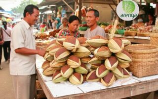 Aroma Manis di Pasar Kupa Banten