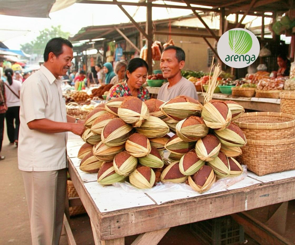 Aroma Manis di Pasar Kupa Banten