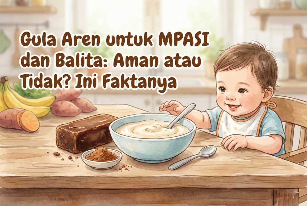 Gula Aren untuk MPASI dan Balita Aman atau Tidak Ini Fakta Medisnya Gula Aren untuk MPASI dan Balita: Aman atau Tidak? Ini Fakta Medisnya