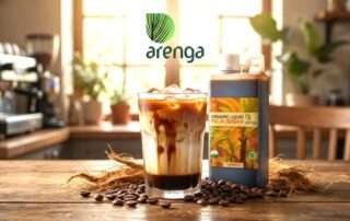 Gula merah cair terbaik dan gula aren cair organik untuk kopi.